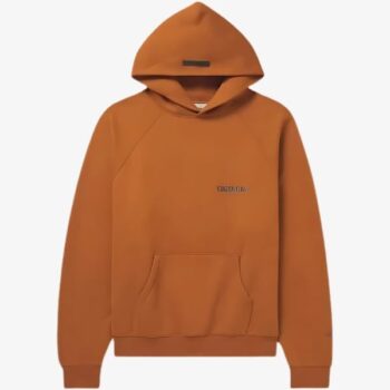 Fear of God Essentials Logo-Print Jersey Hoodie