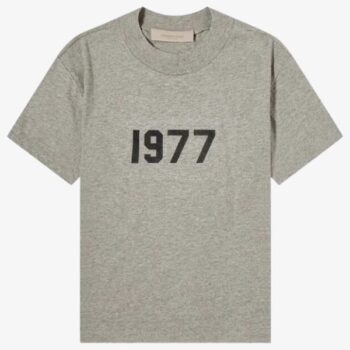 1977 Essentials T Shirt – Gray