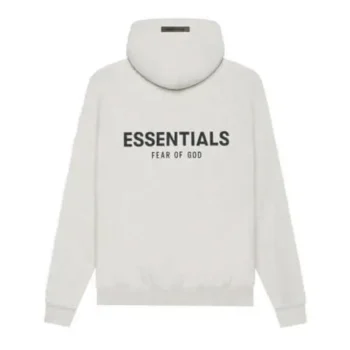 White Essentials Hoodie