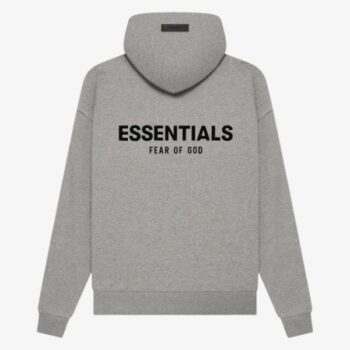 Fear Of God Essentials Pullover Hoodie Gray